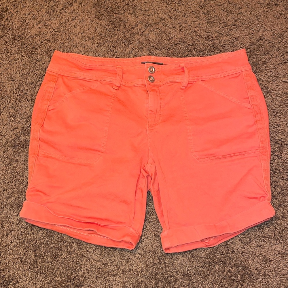 Size 16 Coral Torrid Shorts